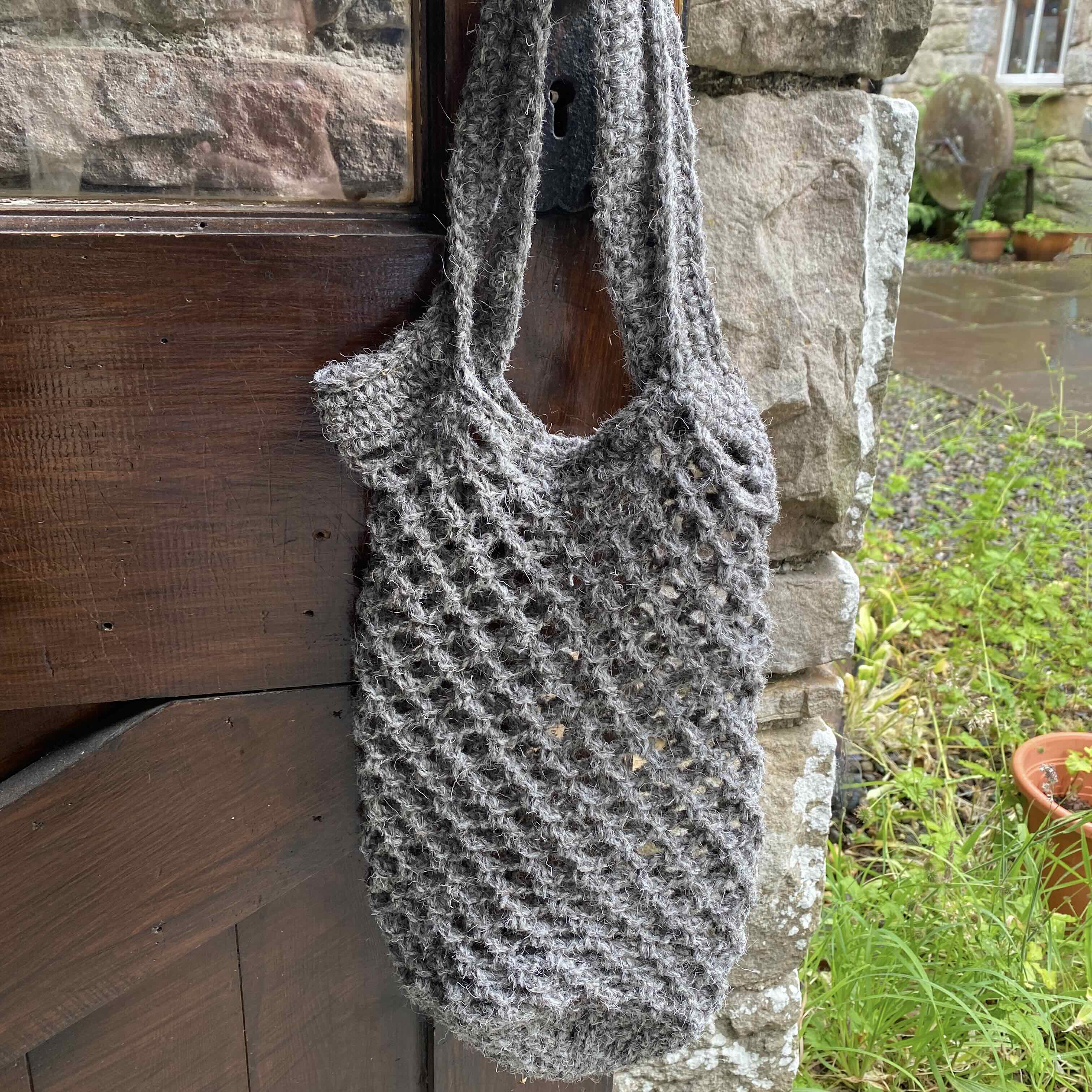Hand Crocheted Herdwick Shopping Bag