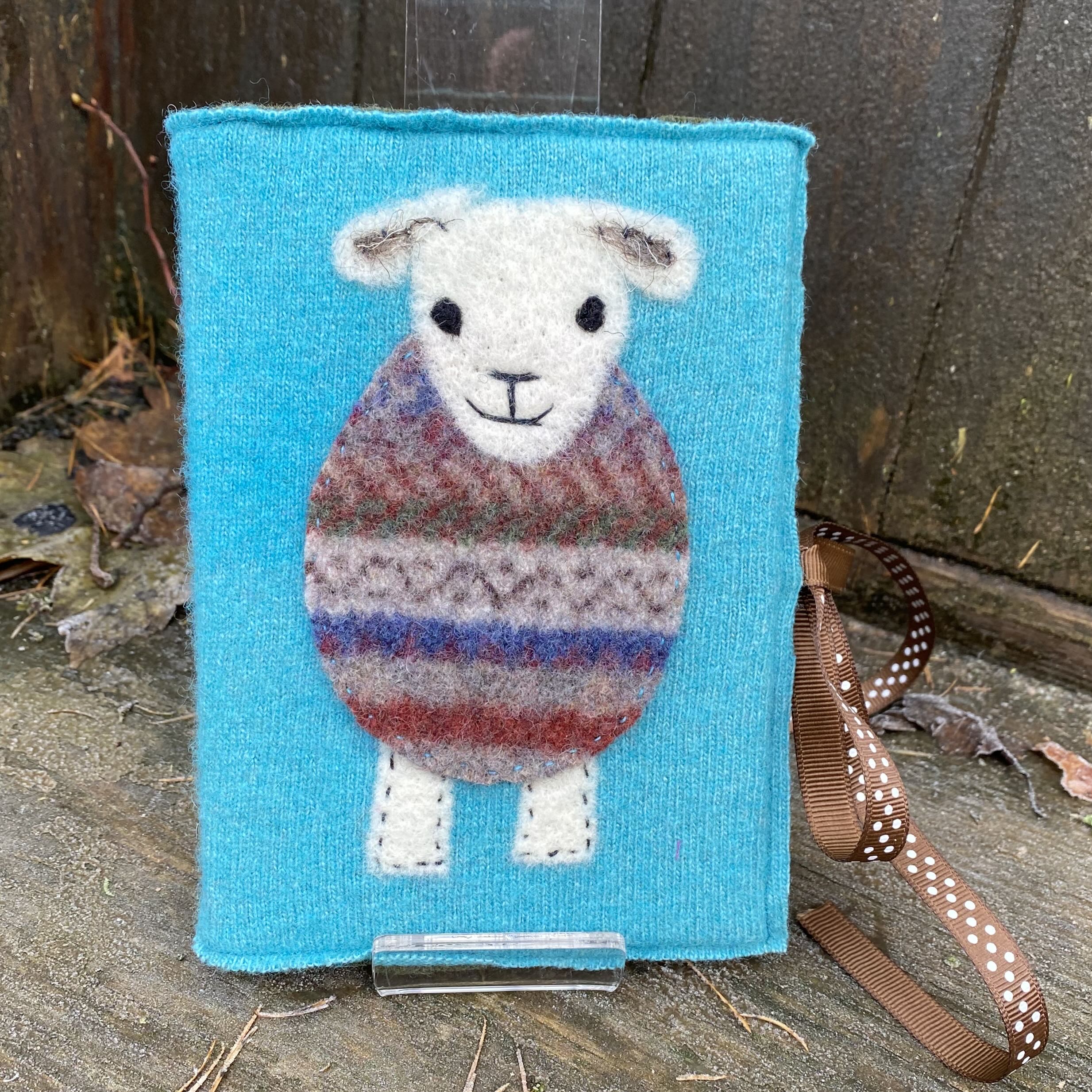 Woolly jumper Journal (Turquoise)