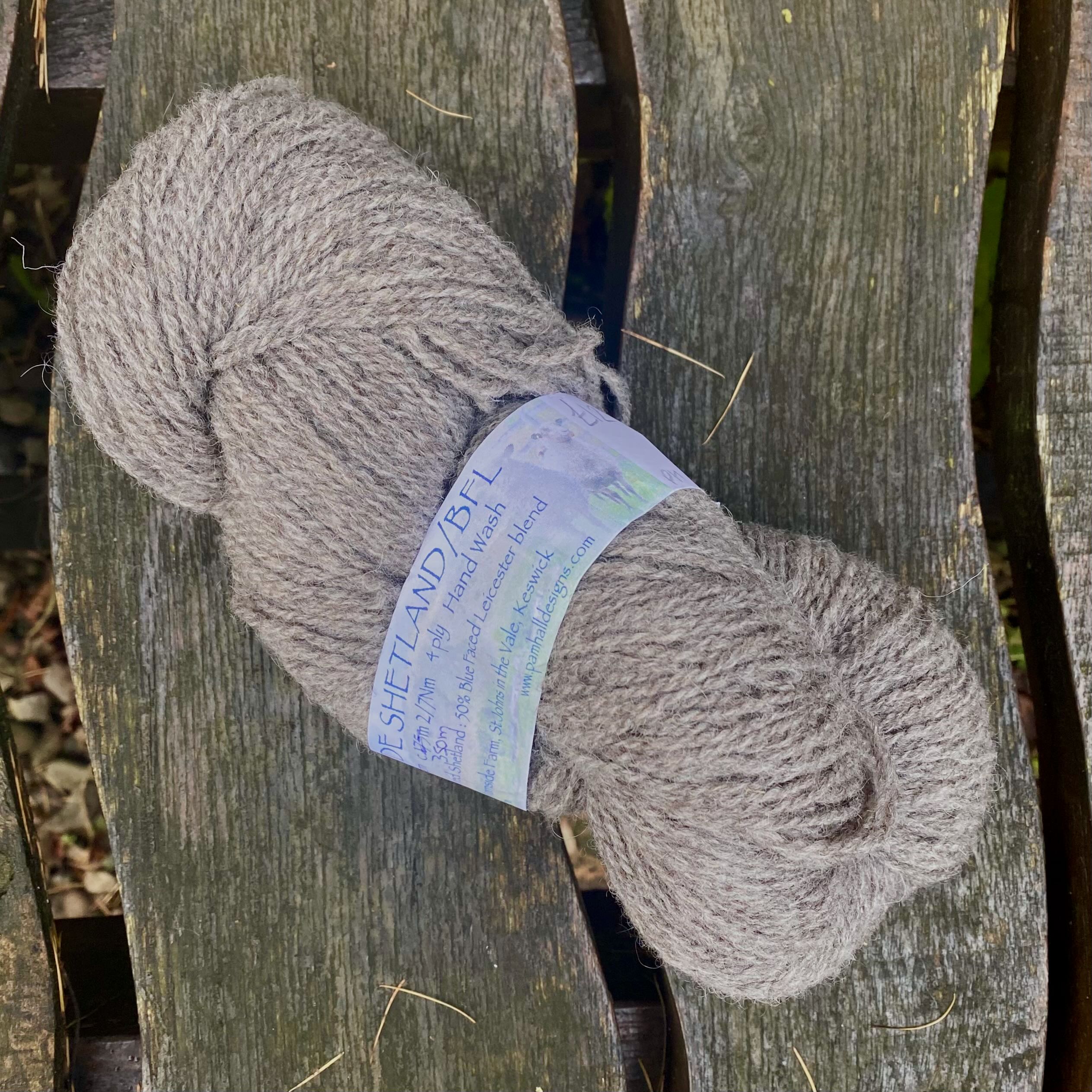 4 ply: Shetland / Bluefaced Leicester Blend